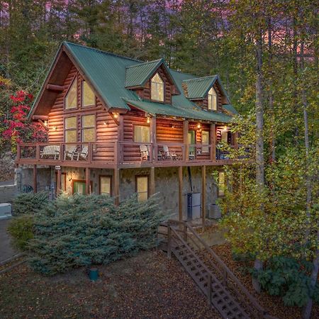 Relaxation Retreat - Pickleball Cabin - Wi-Fi, Fire Pit With Bar, Ev, Game Room, Hot Tub, Pool Access - Mins To Pf Sevierville Dış mekan fotoğraf