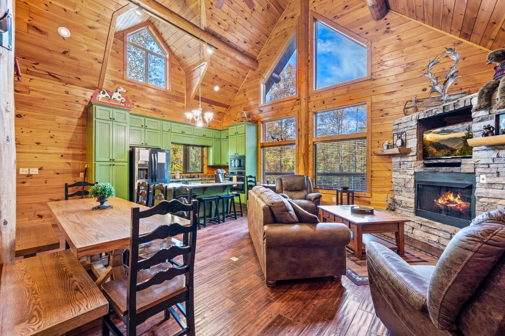Relaxation Retreat - Pickleball Cabin - Wi-Fi, Fire Pit With Bar, Ev, Game Room, Hot Tub, Pool Access - Mins To Pf Sevierville Dış mekan fotoğraf